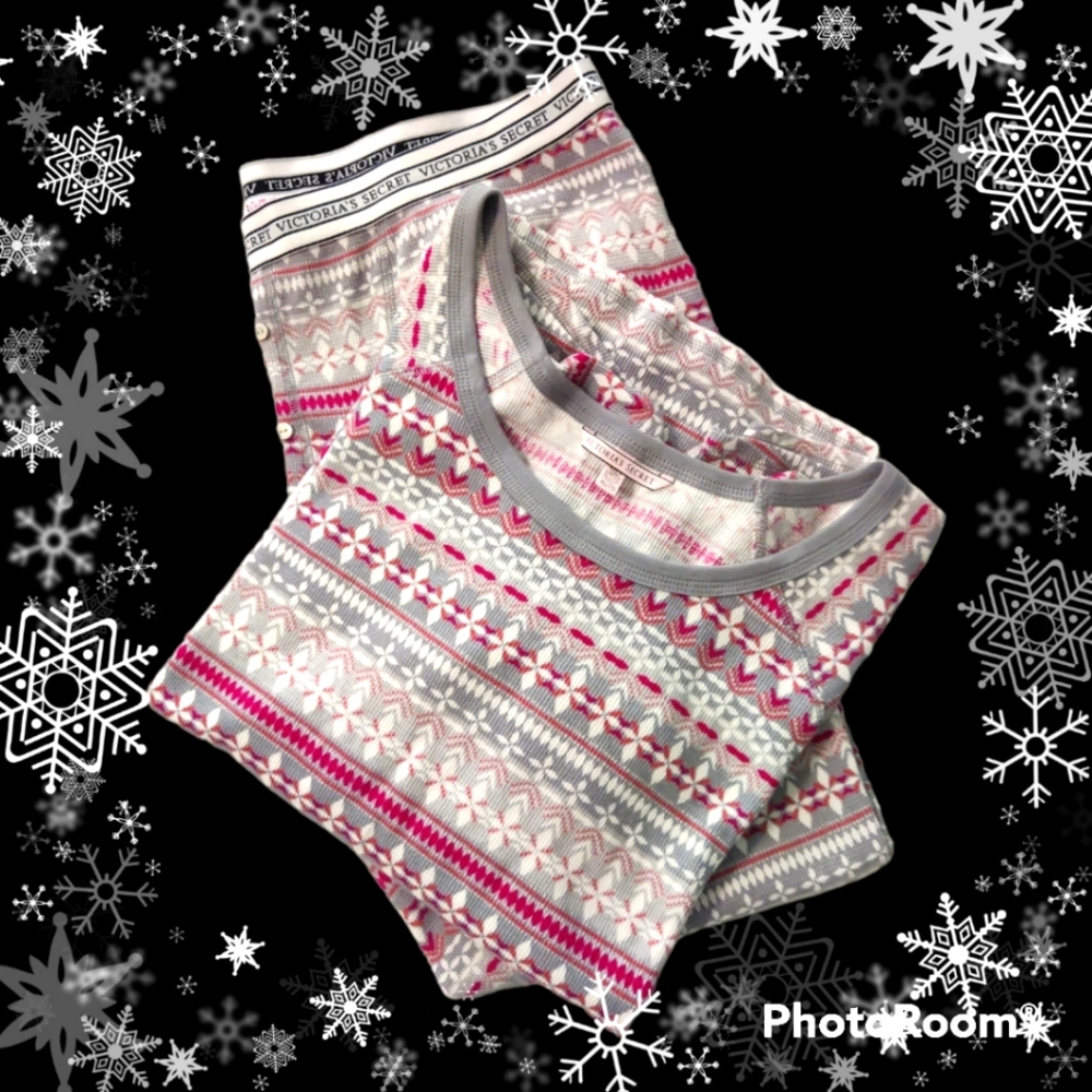 Victoria's Secret Thermal Pajamas XL- BNWOT